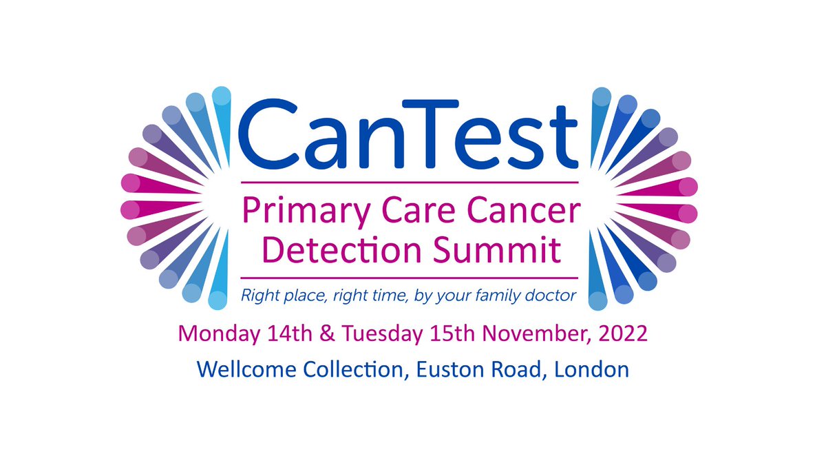 The #CRUKFunded @CanTest_PC is now in its 5th and final year – join us in celebrating its research achievements in #EarlyDetection & #diagnosis at the Primary Care Cancer Detection Summit in London, 14–15 Nov. Explore the agenda + get your free 🎟️ here: bit.ly/CanTestSummit