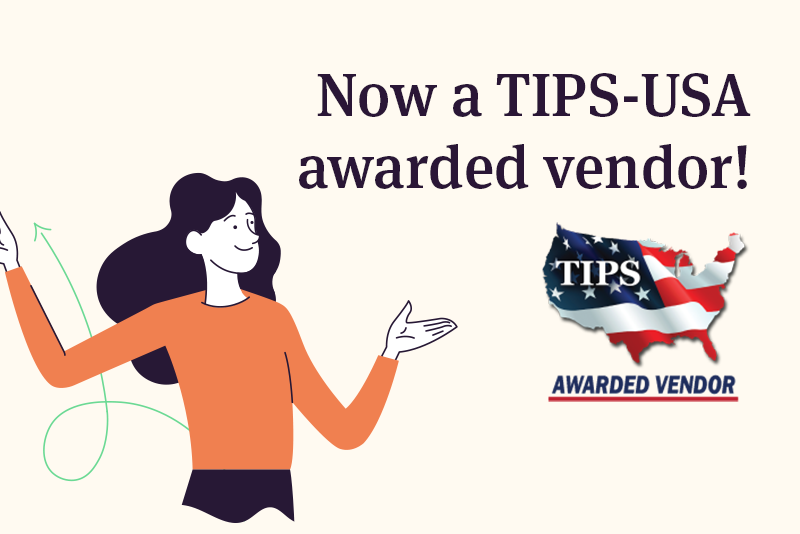 KognityEd's tweet photo. Did you know that Kognity is a TIPS-USA Awarded Vendor? TIPS, a purchasing cooperative, assists with bid requests to ensure that you work with quality vendors and competitive prices. https://t.co/M3nkMs5dSb