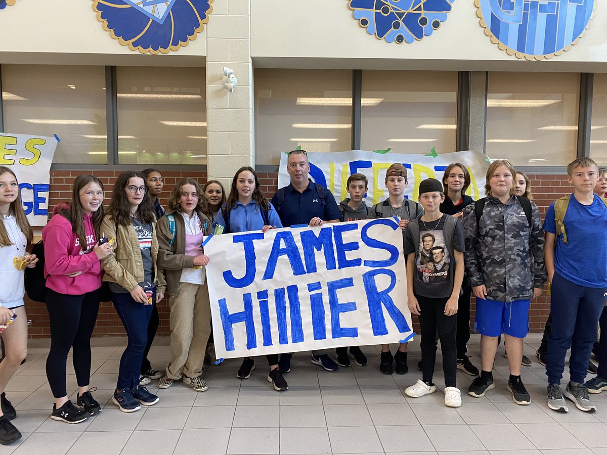 Grade 8 Feeder Schools  day <a href="/BCIVS/">BCI Mustangs</a> go Jayhawks from <a href="/JH_Jayhawks/">James Hillier School</a> <a href="/GEDSB/">Grand Erie District School Board</a> #bcigrads2027