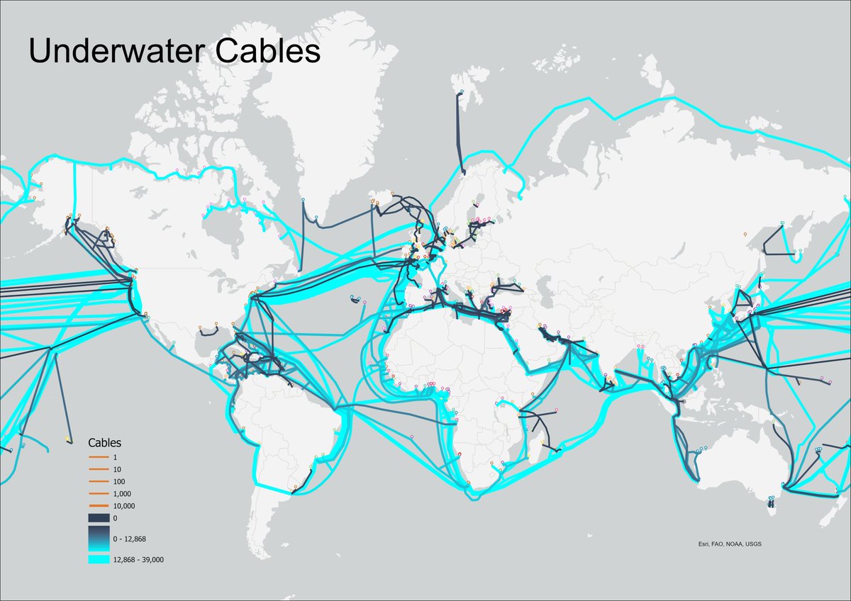 th8lfcguy's tweet photo. Day 2 of #30DaysMapChallenge 
Your Internet! Delivered Underwater!
Answer your curiosity here - https://t.co/mfL3qIw9x6
Tools - @ArcGISOnline @ArcGISApps &amp; @ArcGISPro for layout @Esri @EsriPress @GISEd #ArcGISInstantApps
Data - @thewomble_za https://t.co/2utfYgshW3