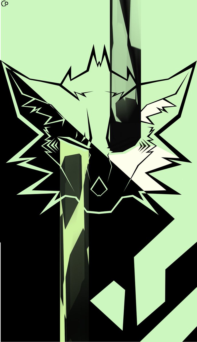 zmr_Designs's tweet photo. -kelpy
-
-commission for @kelpygreen_ ! Thank you sm!
-
-#furryart #vectorart #poster #abstractartwork https://t.co/HTDRahJi7q