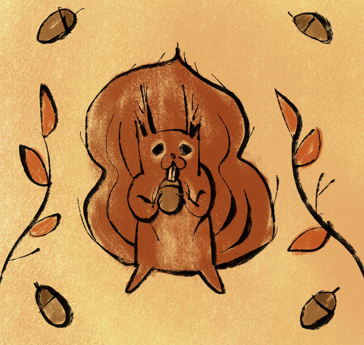 Some silly autumn critters!