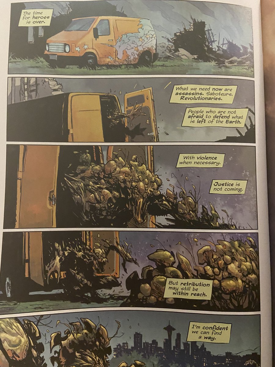 Holy shit. This Poison Ivy run is just incredible. I’ve had decades of the government calling me a terrorist and have faced repression for what this comic is just saying. And it’s right.