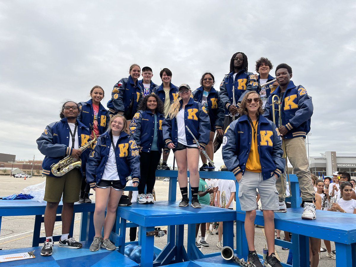 Congratulations to our latest round of <a href="/KleinHigh/">Klein High School</a> letter jacket recipients! It’s a great day to be a Bearkat! #YayBand #GoBearkats #ACaseOfBlue
