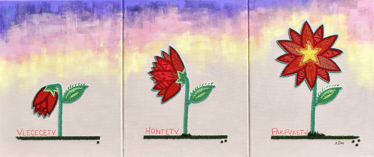 createstartups's tweet image. “When I say I’m traditional Mvskoke gone modern with a twist of NYC, I believe my visual art embodies that experience using an evolving medium that is uniquely my own.“ -Andrea Day

instagram.com/p/CkeXEWSBKaq/…

#indigenouscreatives
#indigenousartist #nativeart #nativeartists