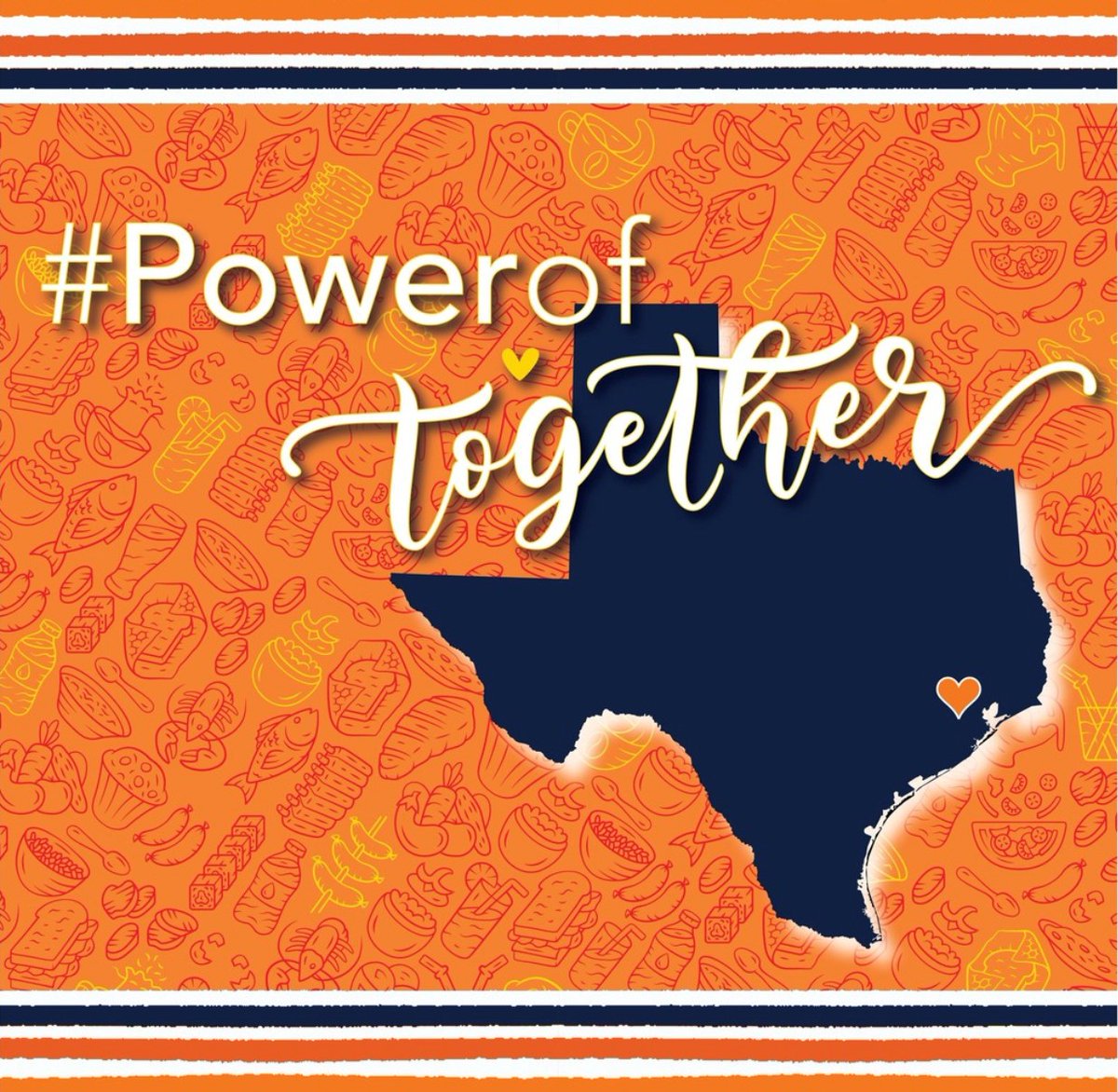 VisitHouston's tweet photo. In light of the Astros being refused service in Philadelphia, we're calling on Houston restaurants to show support of everyone being welcome to dine in H-Town 🧡💙#PowerOfTogether

On that note, let's go 'Stros! ⚾🤘 #LevelUp #WorldSeries https://t.co/q8e6gm7tjs