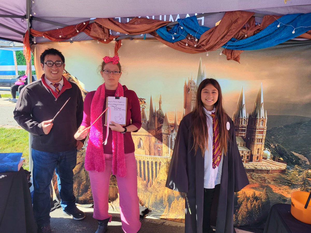 HamiltonEastPL's tweet photo. Thank you to everyone who came to visit us at Boo Bash! We had a spelltacular time and loved seeing everyone's costumes!✨ #FishersBooBash https://t.co/vaZoLa9lS2