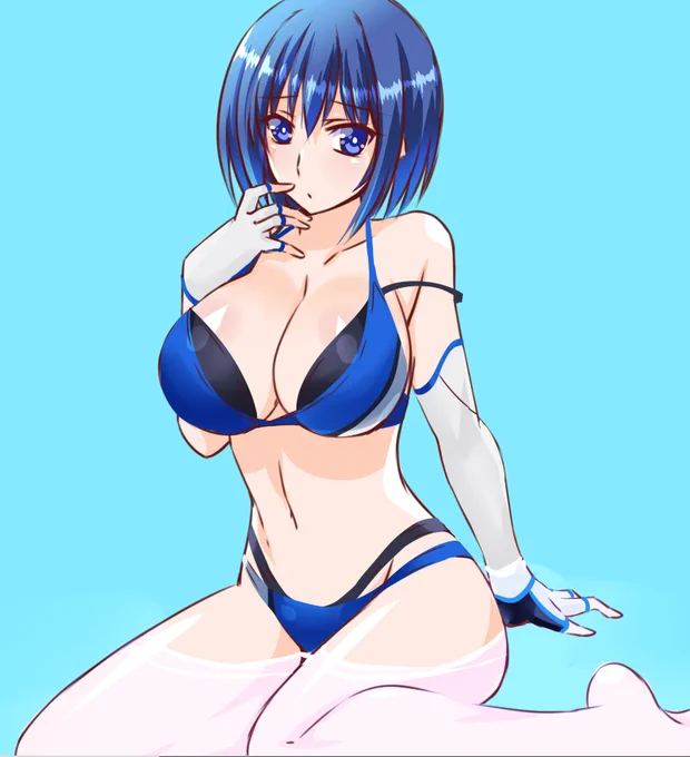 おっぱいどーん!自分的におっぱいサイズ1.5倍で描いてるつもりなんだけど、バランス難しい… 