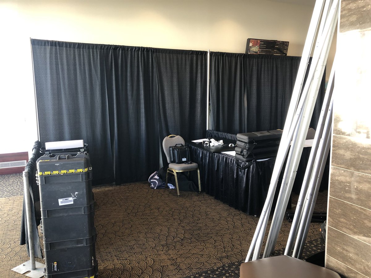 NDucey10's tweet photo. Before and after โจ
The @delsysinc booth is all set up and ready to go at #CSEP2022! Come check us out at Booth 4 tomorrow and Friday to learn about our #EMG solutions ๐ช.
@csep_scpe https://t.co/8dqWzsVHfj