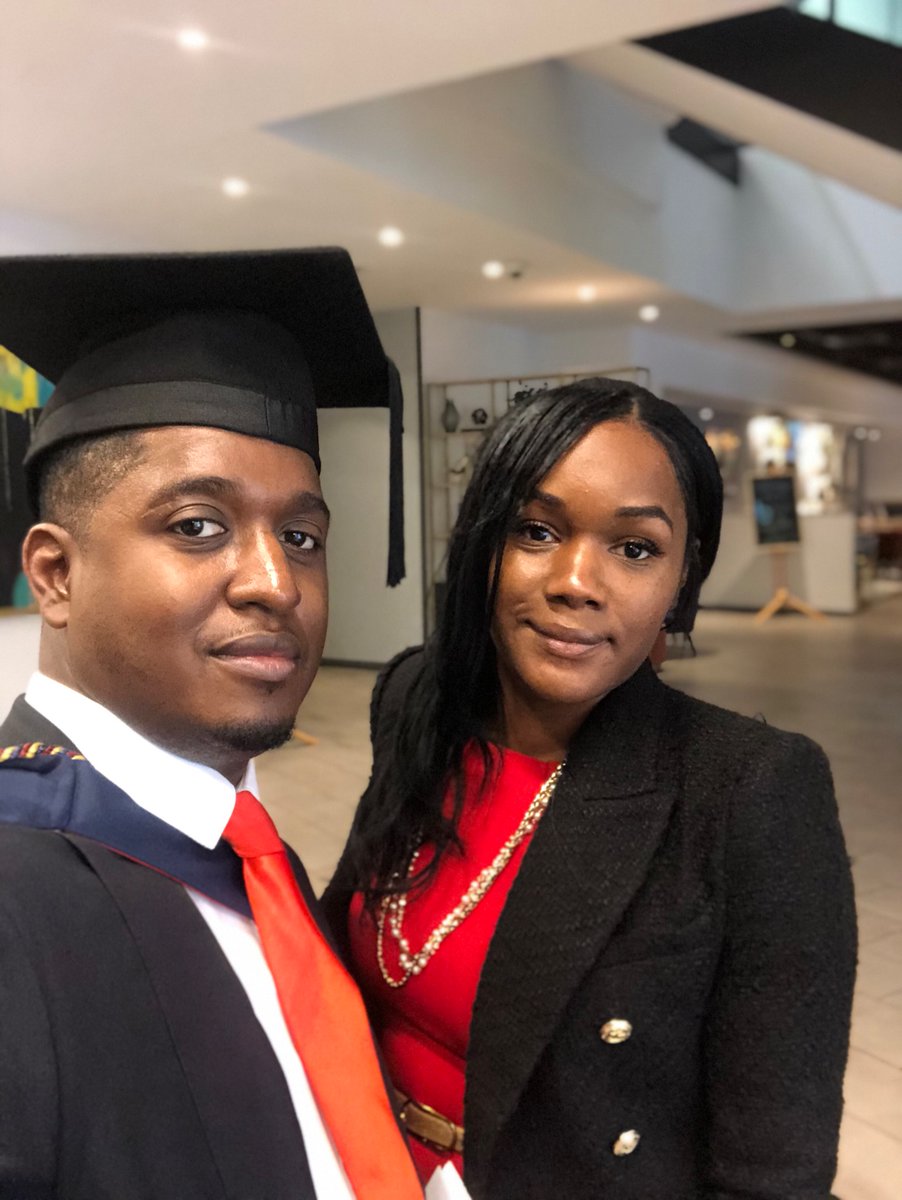 MikeSoul's tweet photo. I did it. Masters in the bag. Thank you Lord and to my rider my heartbeat for supporting my progress! (Late nights and all) 🥰😍🤩🙌🏽👊🏾👏🏽💯❤️ https://t.co/cu5EtMDNmZ
