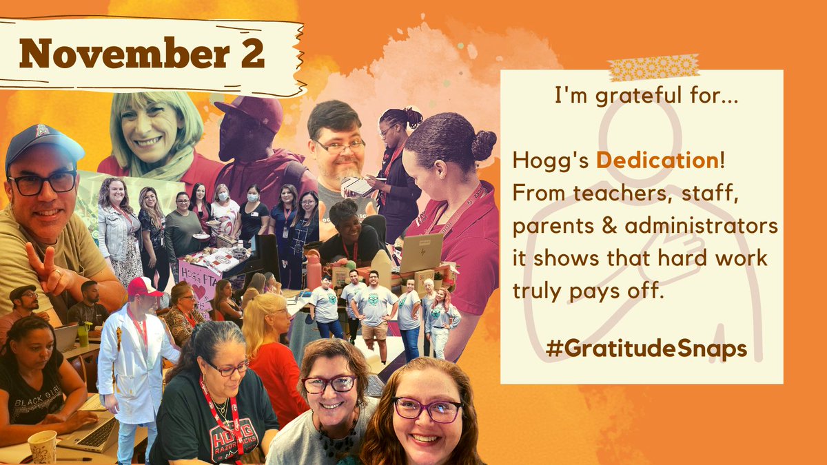 #GratitudeSnaps 🙏🫰 #PowerUpMS
@Hogg_Razorbacks knows what it takes to be a 💯 Everyday! 
🤩@HISD_Inst_tech
🤳@EduTish
👥@TeamHISD
