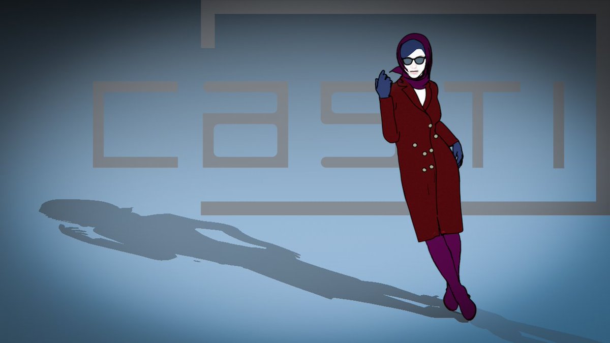 roberto_casti's tweet photo. A Femme Fatal Test (for a possible future animation) #FilmNoir #cartoon #cinema4d #darklady #animation https://t.co/I3KBdHAMIU