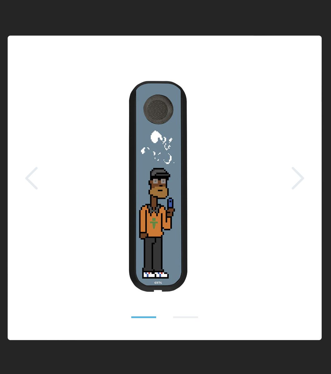 420's tweet photo. Newsflash: All @cryptopunks #6974 and @BoredApeYC #2186 special edition pipes by @GeniusPipe shipped today💥 

Tweet pics @420 for Retweets when you receive the pipes please frens🙌🏻

The next pipe release features @420bayc and here is a preview I'm not supposed to share yet😁 https://t.co/PYSAE7SV1w
