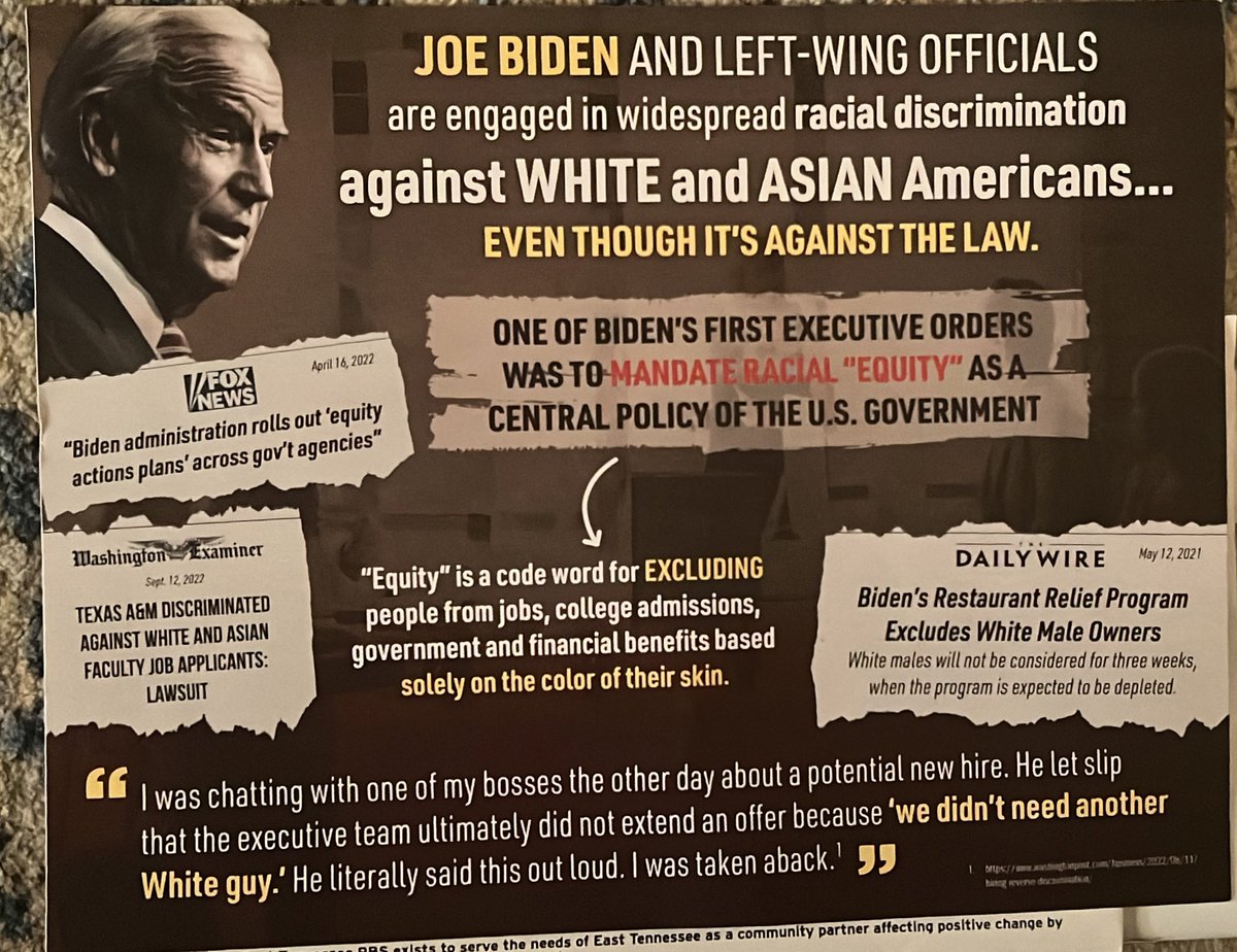 ThePureGal's tweet photo. @America1stLegal needs to stop spreading lies in their mailers. Their racist and bigoted lies about @POTUS and the Democratic Party is disgusting. #Liars #StopthePropaganda #VoteBlueIn2022 https://t.co/GJDt0QLi08