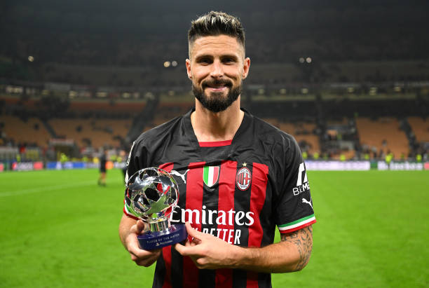 MilanPosts's tweet photo. Olivier Giroud Player Of The Match https://t.co/ZReYbTEYQg