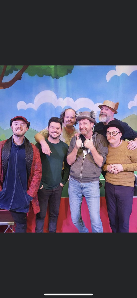 RealAdamPerrott's tweet photo. The Boys from the Riverbank.
#windinthewillows
#toadontour https://t.co/QwIRBYROK1