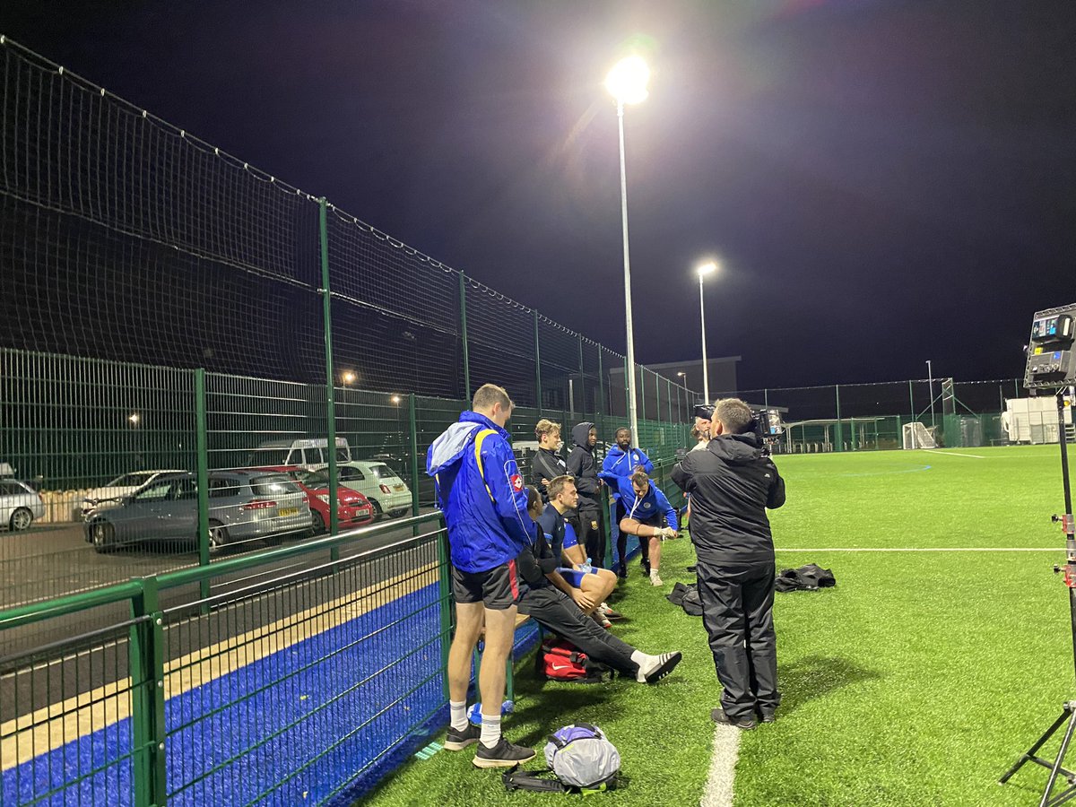 CantonRangersFC's tweet photo. The rain held off for tonight’s session in front of the camera’s! Boys thankfully managed to pass the ball in a straight line! 

We look forward to our TV debut … more news to follow…. https://t.co/EmsSh7dRCX