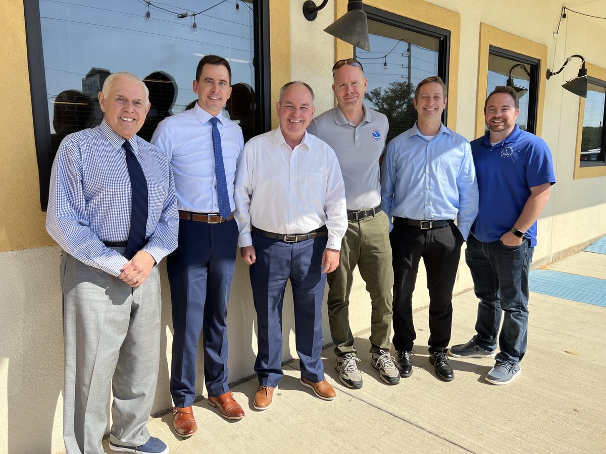 NWSShreveport's tweet photo. Today we met with our broadcast partners at KTAL in Shreveport to talk about ways we work together to keep our communities safe. Over the past year, we've kept our partnerships strong with our local TV media outlets. It’s a team effort, thanks #KTAL, #KSLA, and #KTBS https://t.co/2w0fBkaEns