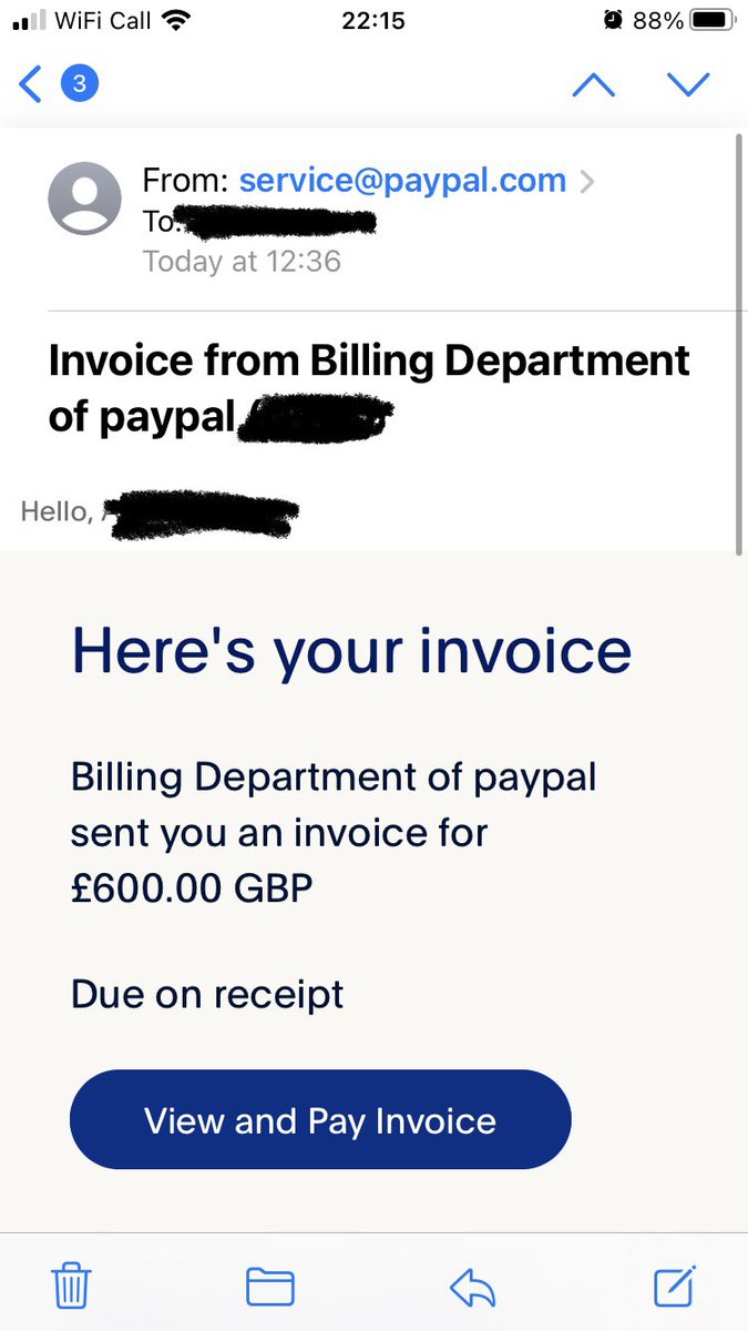 Nicholsbex's tweet photo. @AskPayPal Is this genuine? https://t.co/5FZa7puqAw