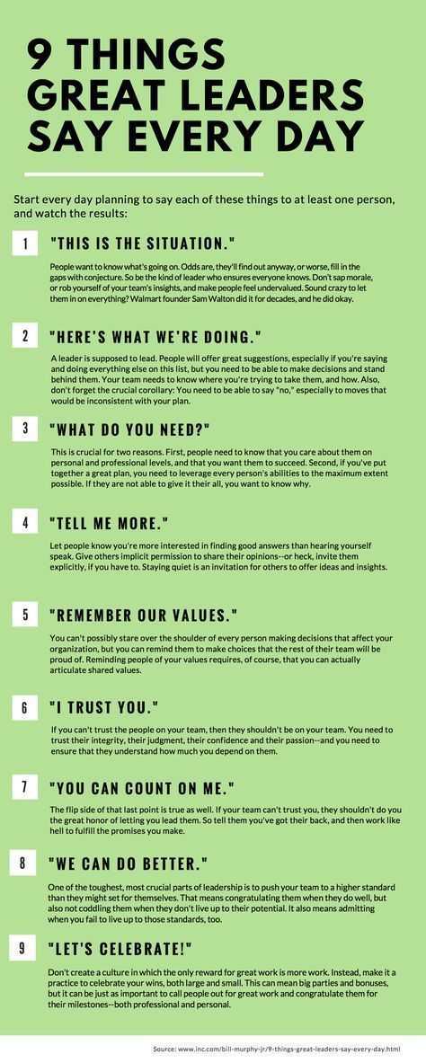 TCEA's tweet photo. Start every day PLANNING to say each of these things to at least 1 person and watch the results 👀
https://t.co/zzD5gsWOMx 📸@venngage💡@Inc
#edchat #leadership #cpchat #skillbuilding https://t.co/wZGVAeOrVy
