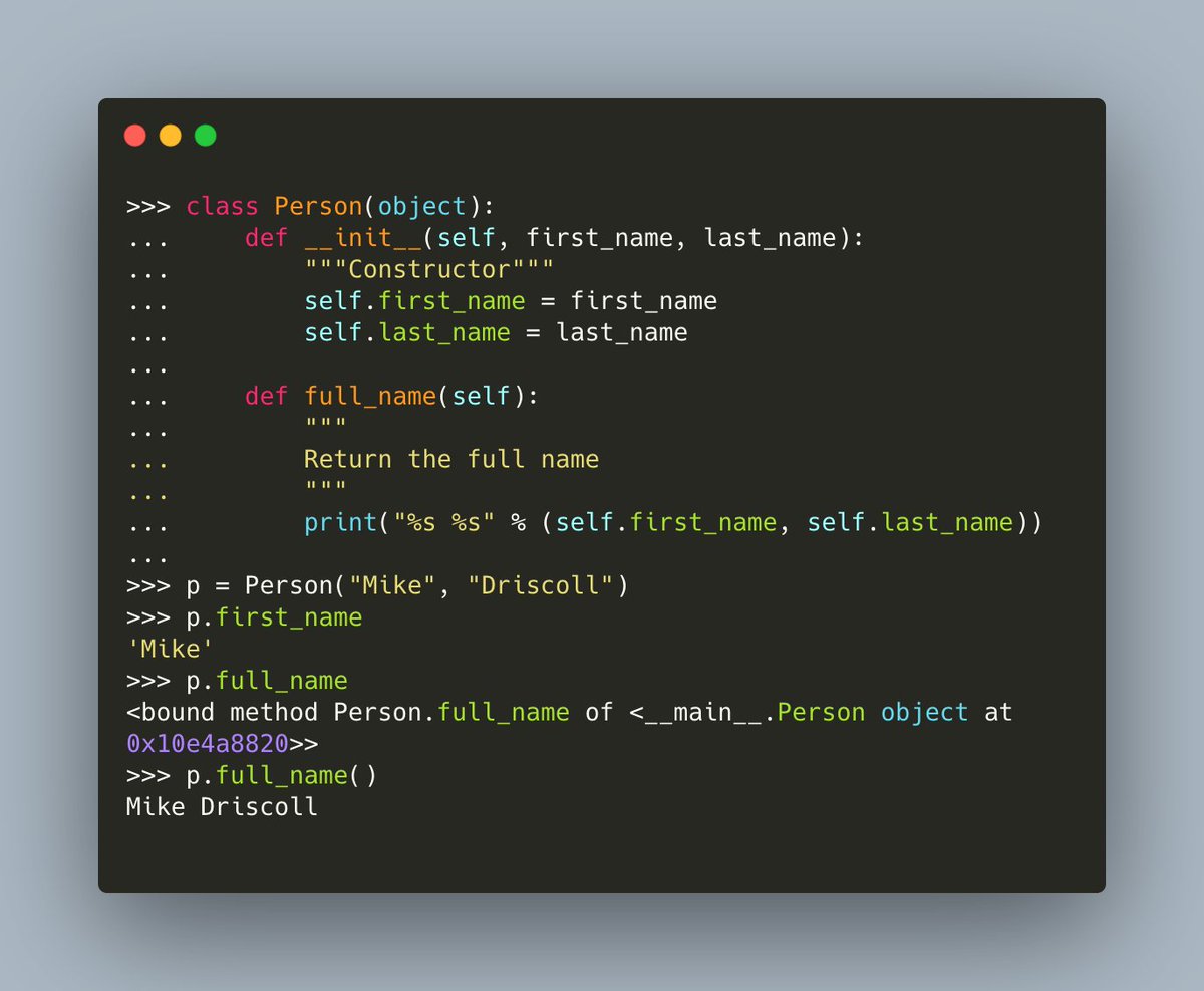 Let's talk about #Python class properties today! #python_builtins_by ...