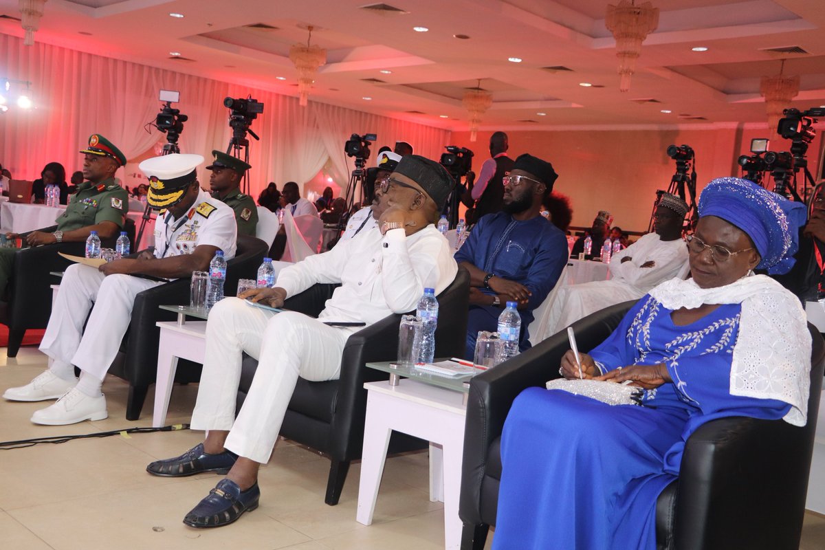 LSMOH's tweet photo. Today, the 8th African Conference on One Health &amp; Biosecurity, chaired by @jidesanwoolu kicked off with an Opening Ceremony attended by Health, Environment &amp; Security experts as well as policy makers, deans of the diplomatic corps, emergency responders, journalists &amp; researchers. https://t.co/KjHxhKRDhx