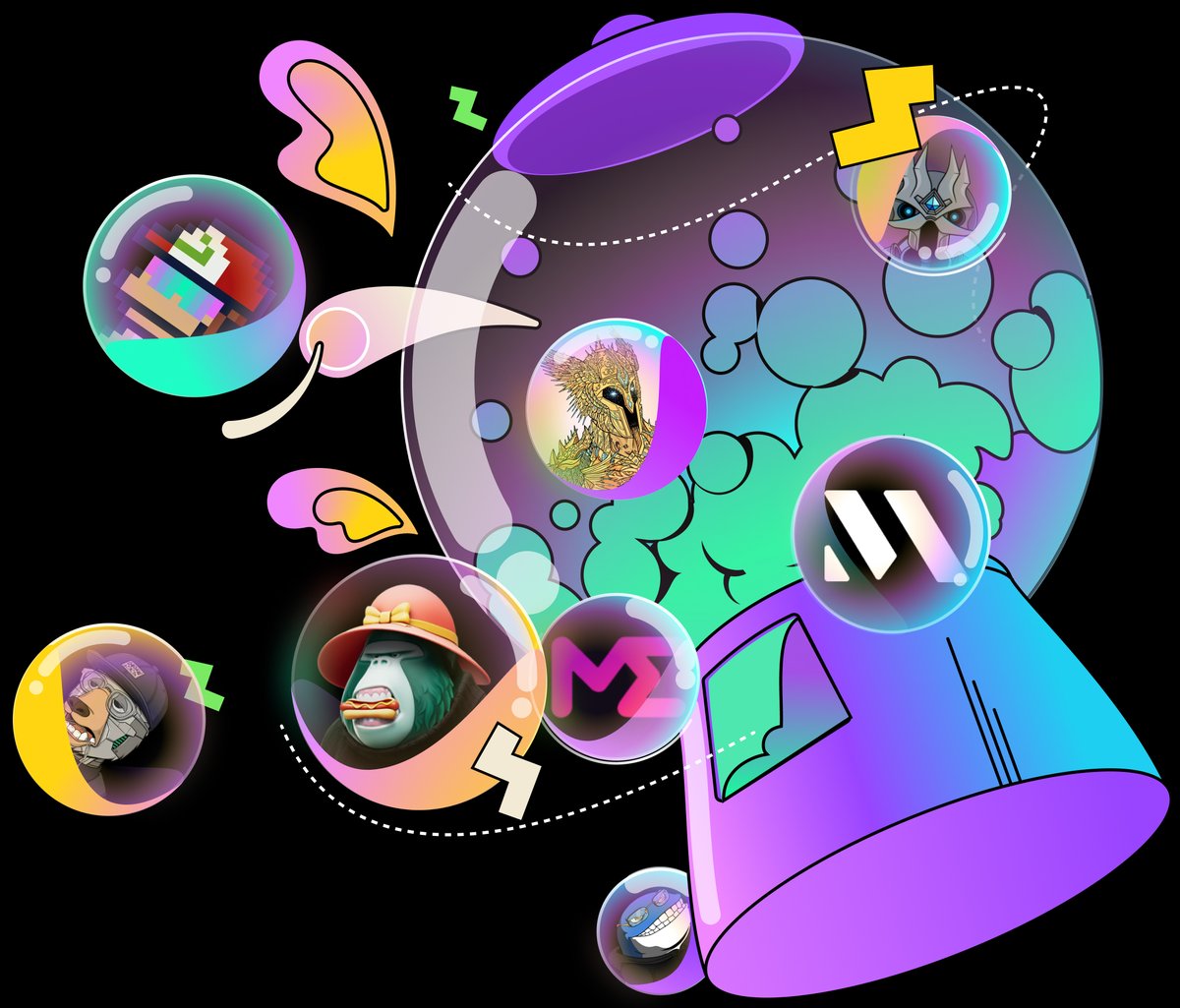 2/ Also, in the next few days, be on the lookout for an exciting  announcement to celebrate with the Solana NFT ecosystem! 👀