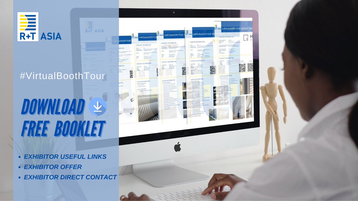 RTAsiaFair's tweet photo. Get free #VirtualBoothTour Booklet to receive the essential information on exhibitors participating in this event, including direct contacts! To download go HERE: https://t.co/AQRubJGjae To watch #VirtualBoothTour go to our official account #RTAsiaFair on #Twitter https://t.co/KHRC2qmWFw
