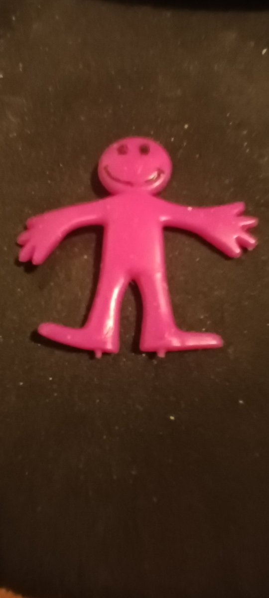 am a little bendy sensory thing,
I'm not glittery or shiny, I'll never be bling.
 I stretch and I bend, 
And I'm made of plastic,
But I have a feeling I'm also made of elastic.

Will my arms last?
When I'm pulled so fast
My legs stay in place?
a pleasure to one of the human race.