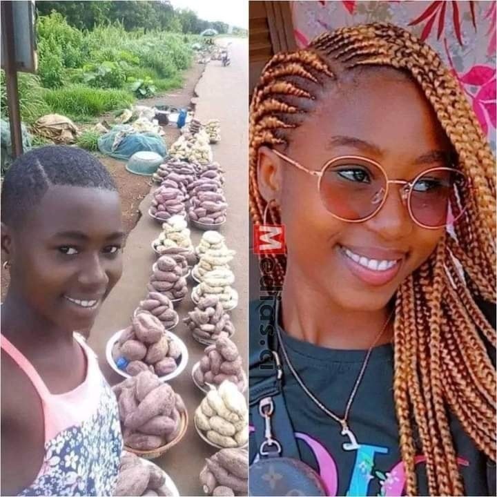 GuineeBuzz's tweet photo. 🔴Côte D'Ivoire 🇨🇮 : Vendeuse de #patates pendant ses vacances #scolaires au bord des routes, pour payer son école; cette année, elle est en 2ème année de #BTS #RHCOM.
Bravo Brave jeune #femme 😍❤️✅ #civ225 #africa https://t.co/fntSDSYpEM