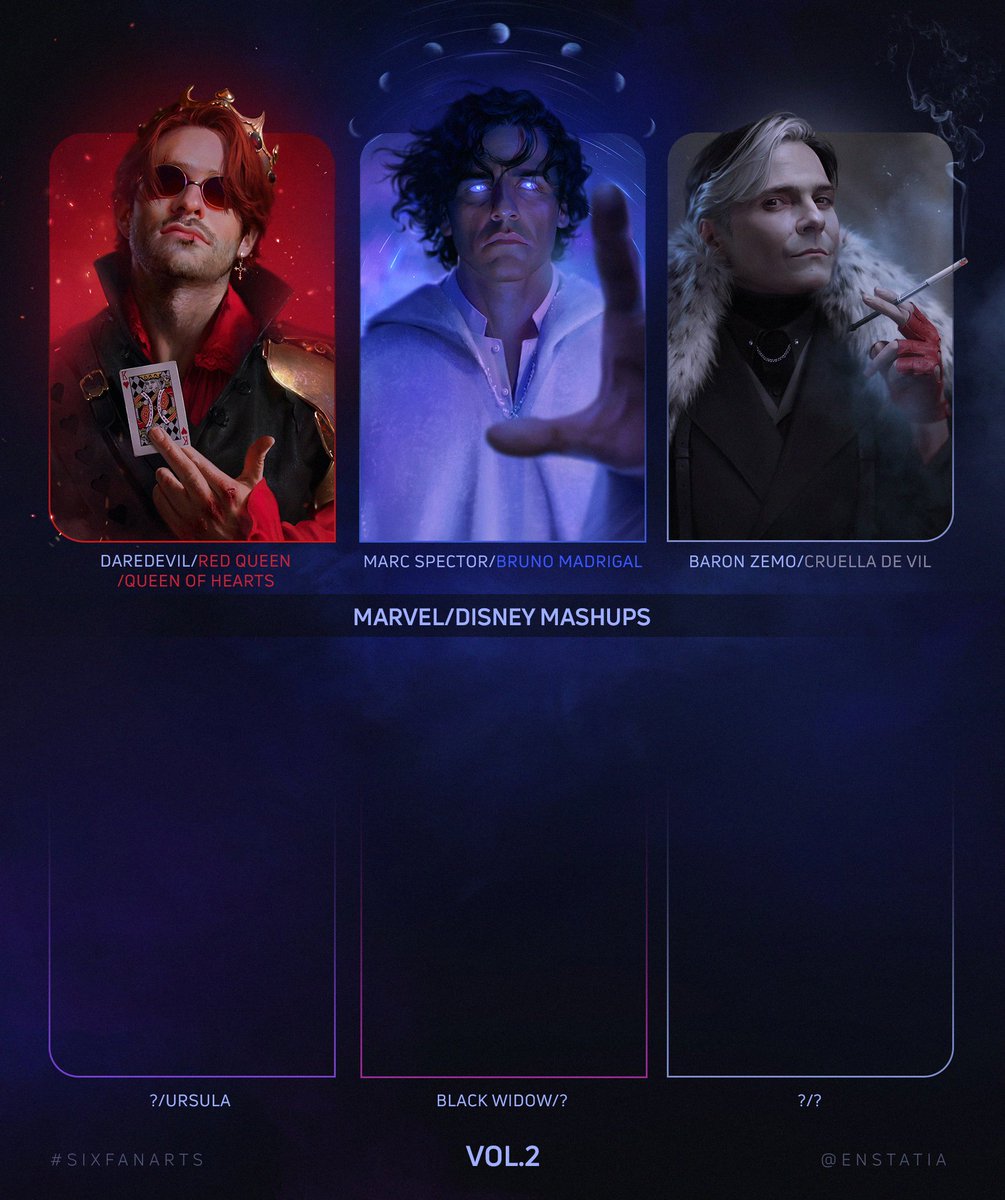 Anastasia Ivanova on Twitter "Matt Murdock/The Red Queen/Queen of