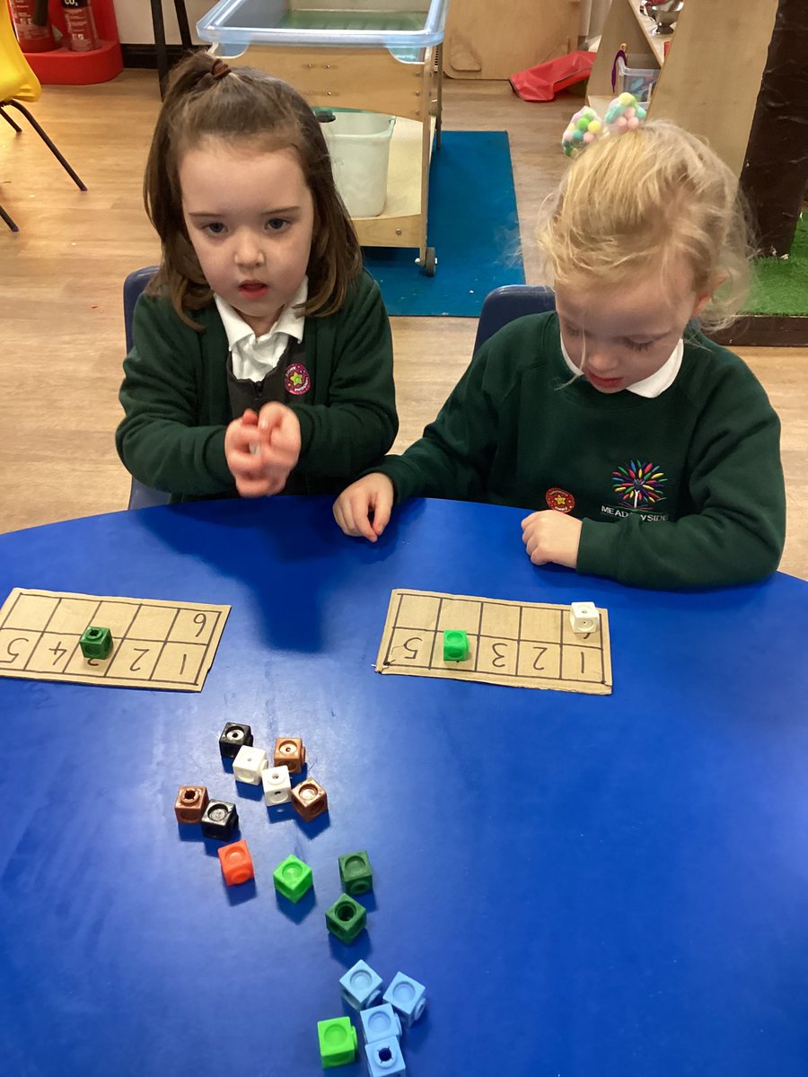 MeadowsideElm's tweet photo. Subitising bingo! #meadowsidemaths https://t.co/oOsM0rpaWr
