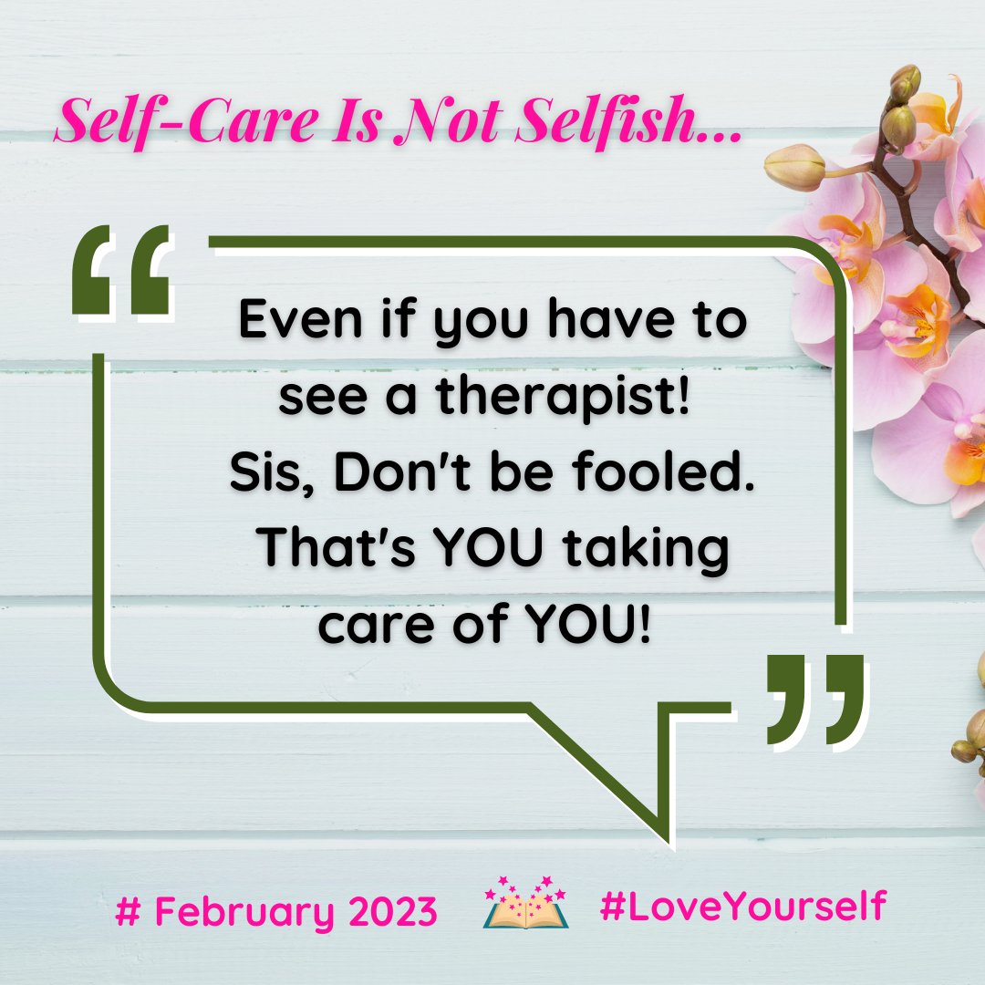 Jus2InspireU's tweet photo. Don't get it twisted; there  is NOTHING wrong with a little therapy, not  just for your nails and hair. This is for your sanity! 
.
.
.
#comingsoon #February2023 #somethingnew #goodreads #nonfiction #relationships #2023 #collabs #loveyourself #mentalhealth https://t.co/CPaiAFBxMJ