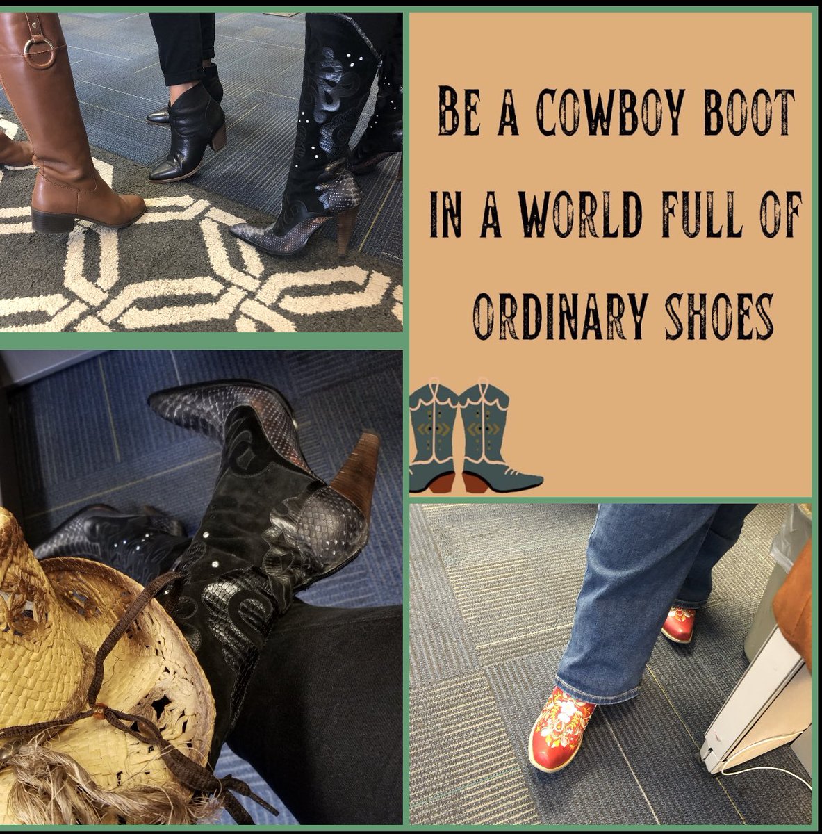 Vannuysstronger's tweet photo. These boots were made for walking β¦#westernwednesday #steppedup #cowboyboots #westernwisdom #willienelson #gwr @Pak_Org_ @GarciaBeProud https://t.co/IVwQeqCcvB