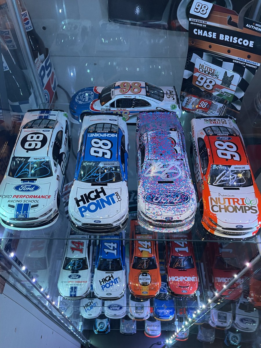 ManichEvan's tweet photo. More of the @ChaseBriscoe_14 collection! Thanks @Mahindra_USA @StewartHaasRcng for the opportunity you all have given us Chase fans!!!! Much appreciated for the #WinInRedSweepstakes https://t.co/HM79p4AwbZ