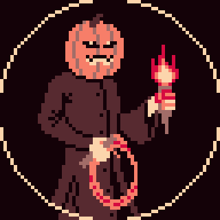 MaxwellAtewell's tweet photo. Wip version 2 Pumpkin Cultist https://t.co/Epjs3ojXWX