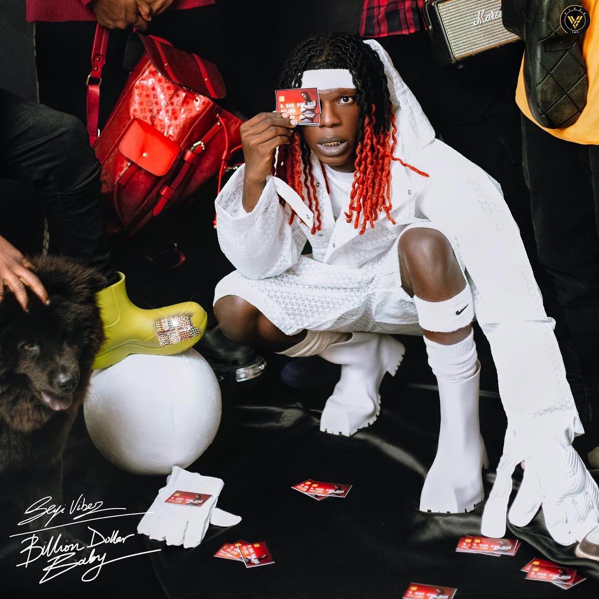 AlbumTalksHQ's tweet photo. .@seyi_vibez’s “Billion Dollar Baby” is currently #14 on the US Apple albums chart. 😳

Huge W. 👏🏽🇳🇬 https://t.co/xJvjWb1Fjd