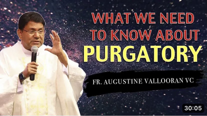 UKDivine's tweet photo. What We Need To Know About PURGATORY? - Fr. Augustine Vallooran VC
https://t.co/yyawcYzUQg
#PrayForTheSouls #AllSoulsDay #Purgatory #PureDoctrinesOfChrist https://t.co/XuPHjWv1Ba
