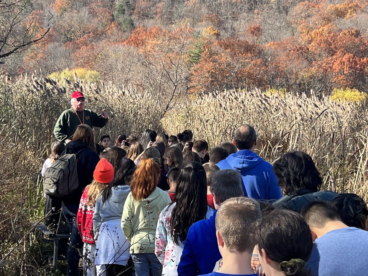 Ms_vanDoren's tweet photo. A big thank you to Pete Murowski and Native Landscapes for teaching 5th graders about our biome on the Appalachian Trail today! We had fun and learned a lot! https://t.co/uiZKbCyZf7