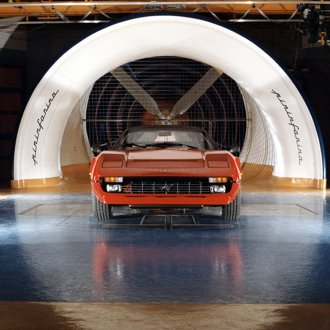 MuseiFerrari's tweet photo. Pininfarina and Ferrari: a deep bond that gave birth to outstanding cars, not only aesthetically, but also in terms of performance. 

Do you recognise the Ferrari in the Pininfarina Wind Tunnel? ✍️  

#MuseiFerrari #Ferrari https://t.co/Cnk6fBVf7f