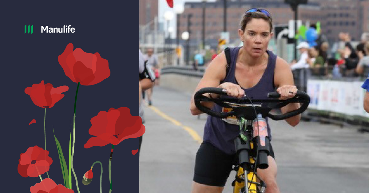 Sergeant Stacey Trottier-Mousseau (retired) joins us for our annual Remembrance Day service at our global headquarters in Toronto. Through a grant from the ‘Soldier On Grant Program’ that we proudly support, Stacey purchased an Alinker, a non-motorized walking bike.