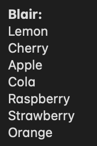 Debate on the best <a href="/OfficialMAOAM/">MAOAM UK</a> flavours in Casa Thomas. Who's right? I'll give you a clue, it's Daddy.