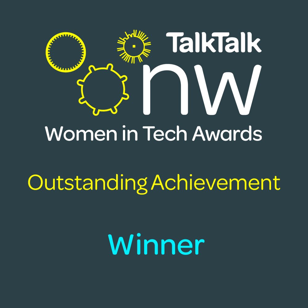 ✨TalkTalk North West Women in Tech Awards✨ 

Our final category for tonight is the Outstanding Achievement award…

...and the winner is...Beckie Taylor from Tech Returners.

Congratulations Beckie! <a href="/RTaylor81/">Beckie Taylor</a>
