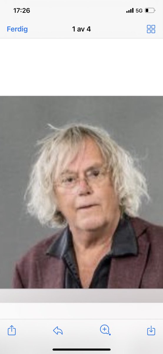 Fikk tilsendt denne i dag. Sykt punkt i karrieren.
