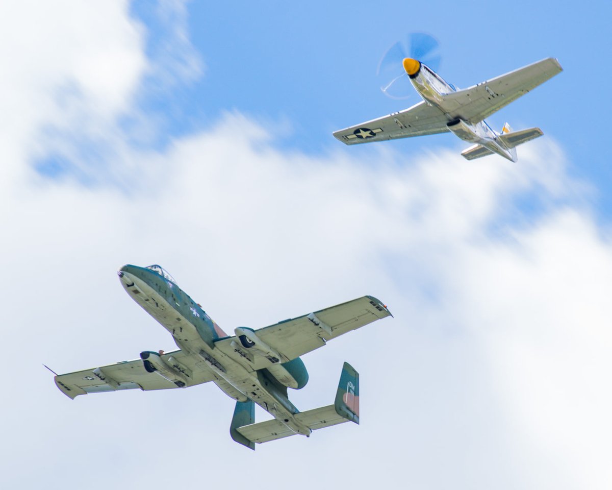 SunnFunFlyIn's tweet photo. #WarthogWednesday and #WarbirdWednesday! What is your favorite A-10 fun fact?

📷 Nathan Gates at #SNF22! https://t.co/gC0E4nBufO