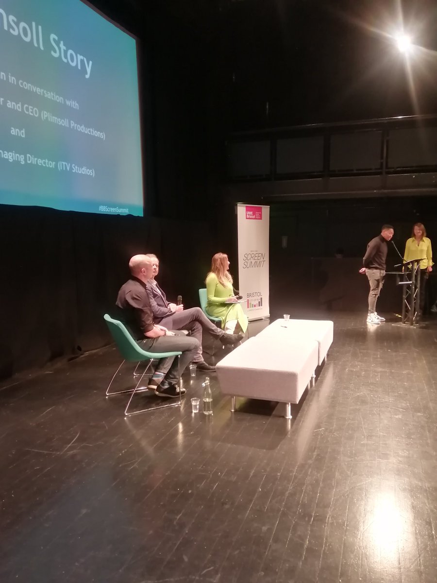 rogerg44's tweet photo. @Barlowlynn introduces @carolvorders interviewing #grantmansfield of @PlimsollProds and #julianbellamy of@itvstudios at #BBScreenSummit @ArnolfiniArts @UWEBristol @BristolFilmCity https://t.co/AutBy2faW7