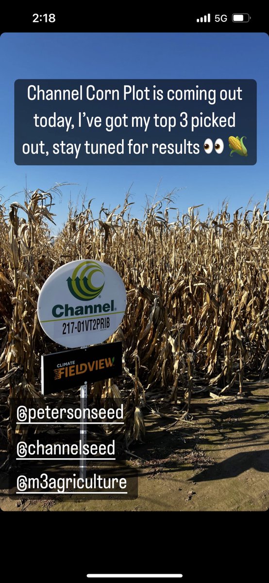 cole_blessing's tweet photo. @ChannelSeed @Channel_Indiana @PetersonSeed #channelseed https://t.co/LPpThXTTU5