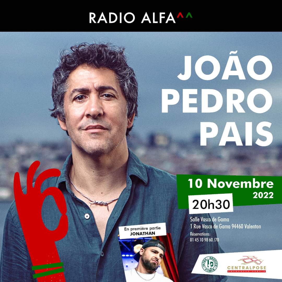 VitorLove2's tweet photo. João Pedro Pais donnera un concert exceptionnel le 10 Novembre à la salle Vasco de Gama 🇫🇷.

🗓 10 Novembre 20h30 Salle Vasco de Gama, Valenton

🎫 Billets en vente, pour plus d'informations appelez le 0145109860

Réservez votre place dès maintenant !
https://t.co/l5HWwbJaKu https://t.co/wuspMK2qt5