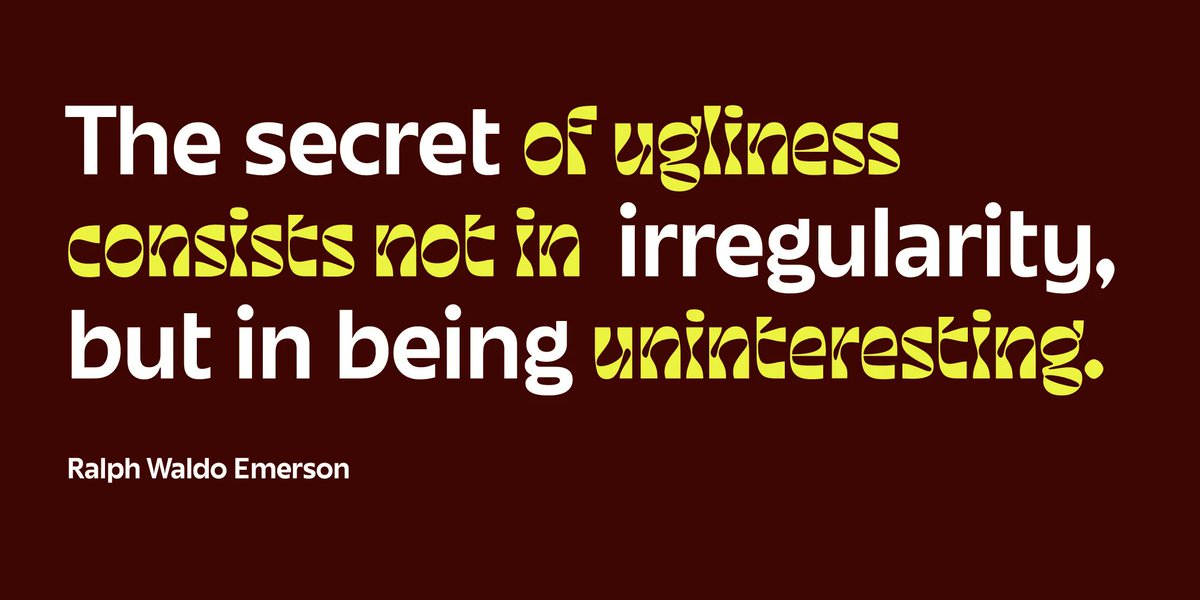 When asked about her design process <a href="/fercozzi/">fer cozzi</a> explained, "I try to force myself to be uncomfortable, not to repeat formulas or take the same process from one project to another."
👉 Read the interview with <a href="/TypeNetwork/">Type Network</a>'s newest partner here: buff.ly/3Ufav1T