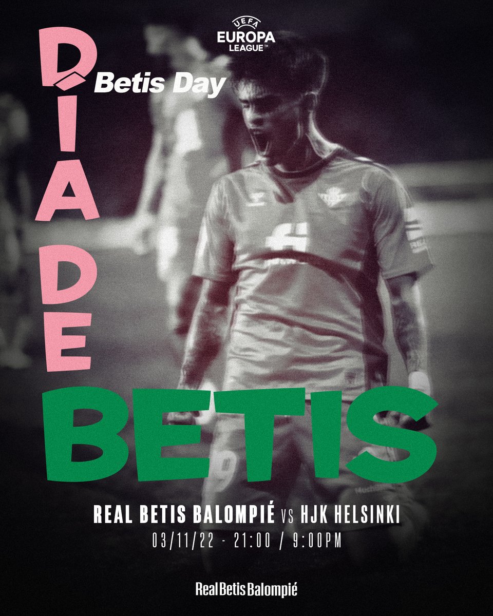 RealBetis's tweet photo. 💚💚💚

Hoy es diferente... ¡hoy es día de #EuroBetis! https://t.co/8fD9wNdURa
